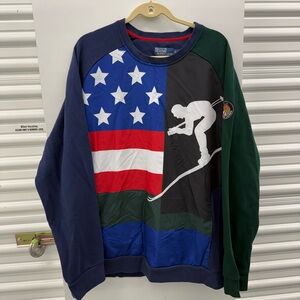 Polo Ralph Lauren Multicolor Graphic Crewneck Sweater